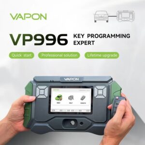 2026 VAPON Key Programmer COVERS ALL KEYS LOST with Lifetime Free Online Updates No Token REPLACEMENT for SKP900 & IKEY820 GREAT for EURO6 CUSTOMS