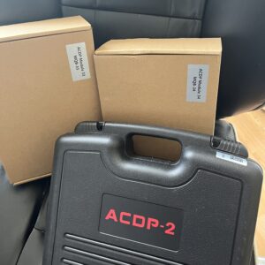 ACDP FULL VAG DASHBOARD Most Audi Skoda Seat VW Virtual & Non Virtual Mileage Correction WITHOUT Soldering with 33 & 34 licences & ALL Adapters including the extras to make job easy. Activated & Ready to use.