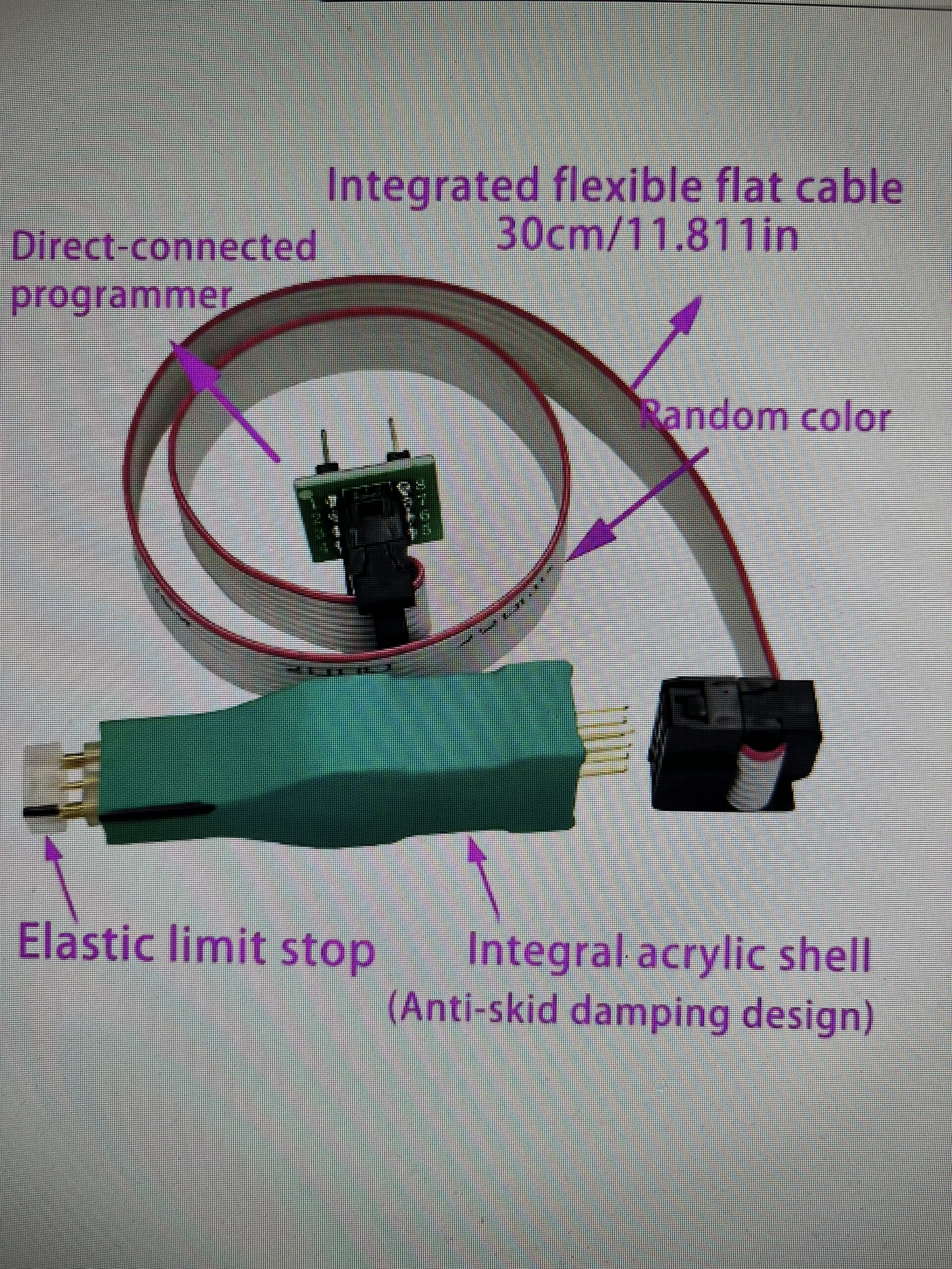 EEPROM Pogo Adapter Mini TSSOP 8 green No need desolder when have this Ideal Toyota etc
