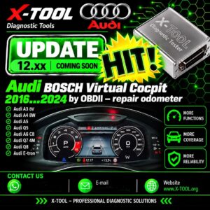 A FULL X-TOOL (Genuine) Package Every Make Mileage Correction, Key Programming, R/W VIN, Airbag etc. FULL ACTIVATION FULL KIT with EVERY ADAPTER Needed & ONLINE UPDATES until 31/12/2026 Activated Ready to use.